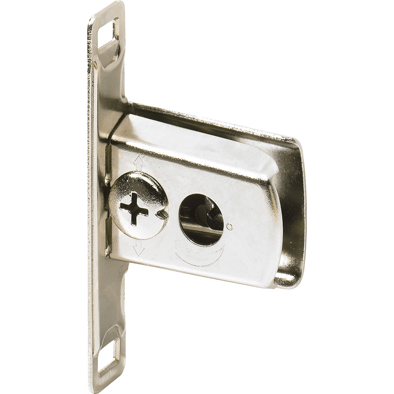 Schubkasten-Frontbefestigung, für Zargen, MultiTech, 54997, silber vernickelt