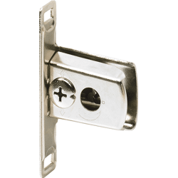 Hettich Schubkasten-Frontbefestigung, für Zargen, MultiTech, 54997, silber vernickelt