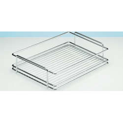 Hettich Hochschr.-Einhängekorb,  Dispensa Duo, 9080156, KB 600mm, B518xT275xH80mm,  Stahl F49