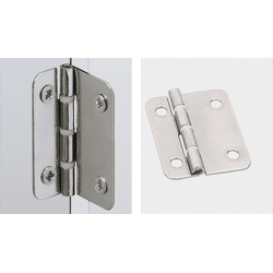 Hettich MB-Mittelscharnier, 360°, 625, 71648, Stahl, silber, vernickelt