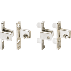 Hettich Schubkasten-Frontbefestigung, für Zargen, MultiTech, 79173, silber vernickelt