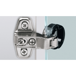 Hettich Möbel-Topfscharnier, Perfekt 5204, 69600, 95°, Stahl silber vernickelt