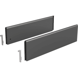 Schubk.-Designelement, ArciTech, 9122970, NL650mm, Stahl anthrazit pulverbeschichtet