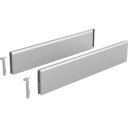 Hettich Schubkast.-Designelement, ArciTech, 9122920, NL500mm, Stahl silber pulverbeschichtet
