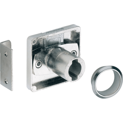 Hettich Zylinderkastenschloss-Set,  LAD Z25,  9078889,  zum Anschrauben,  Zinkdruckguss