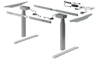 Elektro-Tischgestell Change Top Pro, Stahl (NIK)