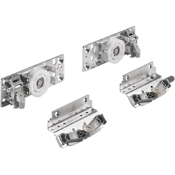 Hettich Schiebetürbeschläge-Set TopLine XL, hintere Tür (NIK)