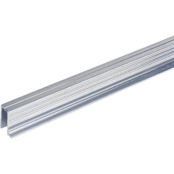 Hettich MB-Laufprofil,  für Falttürsysteme,  L 2000mm,  20kg,  WingLine 780,  1079089,  blank