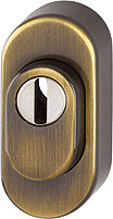 Schutz-Schlüsselrosette M55S-ZA, Messing