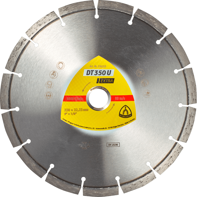 Diamanttrennscheiben DT 350 U