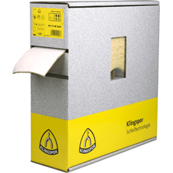 Klingspor Schleifpapier mit Schaumstoffbeschichtung