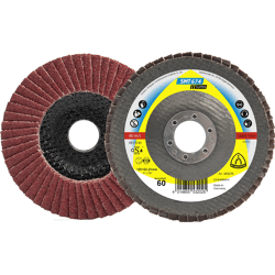 Klingspor SMT 674 Schleifmopteller Keramik, 115 x 22, 23 mm Korn 60 gewölbt