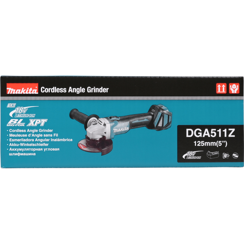 Akku-Winkelschleifer 18V DGA511Z (o. Akku u. Ladegerät)