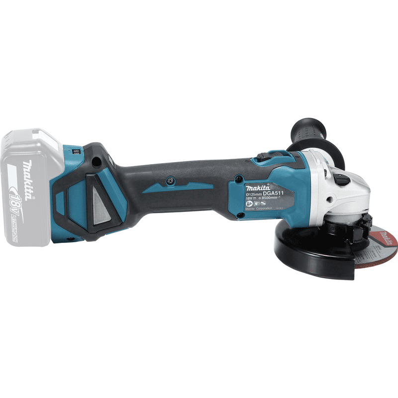 Akku-Winkelschleifer 18V DGA511Z (o. Akku u. Ladegerät)