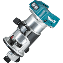 Makita Akku-Multifunktionsfräse DRT50ZJX2 18 V inkl. 3 Fräsm