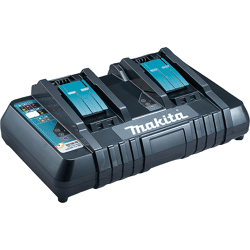 Makita Doppel-Schnellladegerät für Li-Ion Akkus 14, 4 - 18 V DC18RD