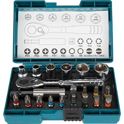 Makita Ratschen + Bit-Set