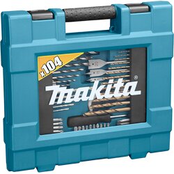Makita Bohrer-Bit-Set 104tlg