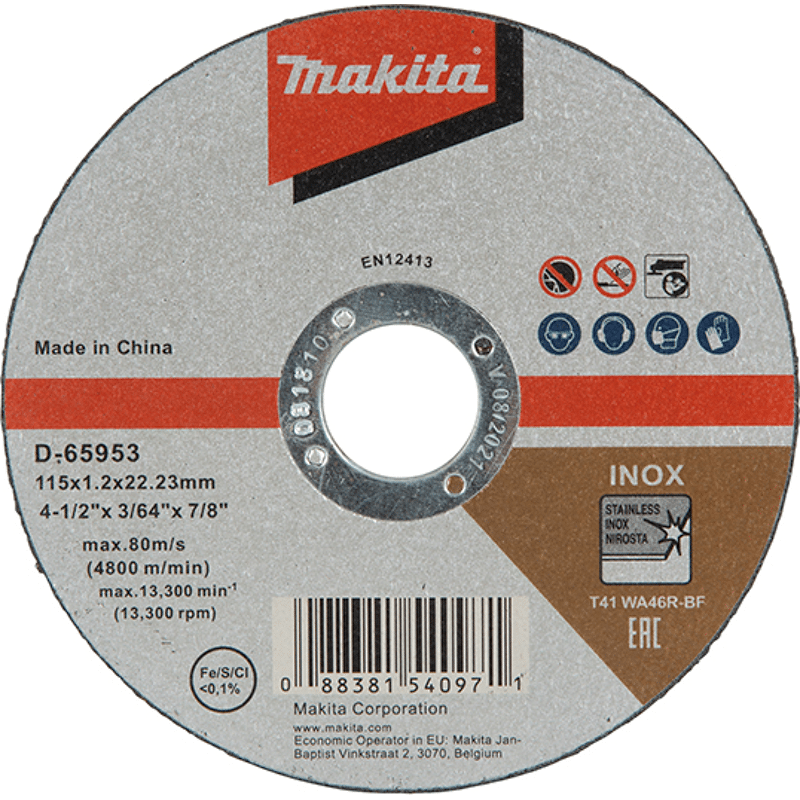 Makita Trennscheibe 115x1,2mm INOX