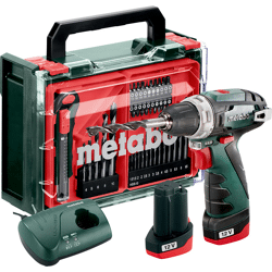 Metabo Akku-Bohrschrauber PowerMaxx BS Basic Set