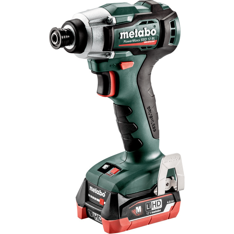 Metabo Akku-Schlagschrauber PowerMaxx SSD 12 BL (2x12V/4,0Ah