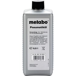 Metabo Spezialöl für Druckluftwerkzeuge 0,5 L