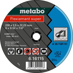 Metabo Flexiamant super 180x2,0x22,2 Stahl