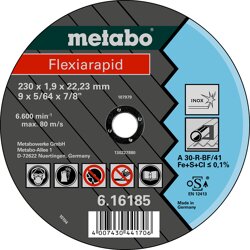 Metabo Flexiarapid 180x1,6x22,2 Inox