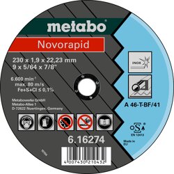 Metabo Novorapid 180x1,5x22,23 Inox