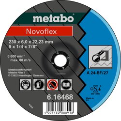 Metabo Novoflex 150x6,0x22,2 Stahl