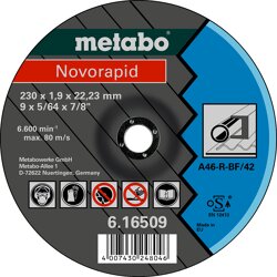 Metabo Novorapid 230x1,9x22,23 Stahl