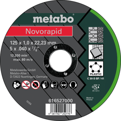 Metabo Novorapid 125x1, 0x22, 2 Universal