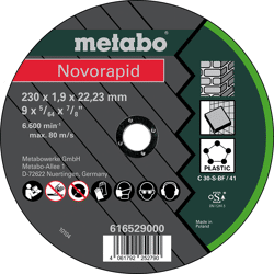 Metabo Novorapid 230x1, 9x22, 2 Universal