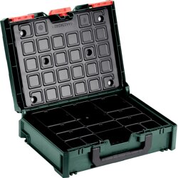 Metabo metaBOX 118 Organizer mit 12 Sortimo Einsatzboxen