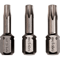 Metabo Satz Torx TX15/TX20/TX25/25 mm  Torsion