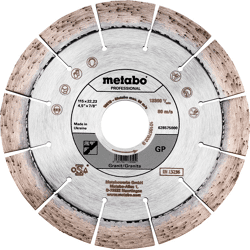 Metabo Diamanttrennscheibe GP Granit