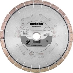 Metabo Dia-TS230x22,23mm,GP,Granit,professional