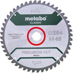 Metabo PrecisionCutClassic 254x30 48WZ 5°neg/ B