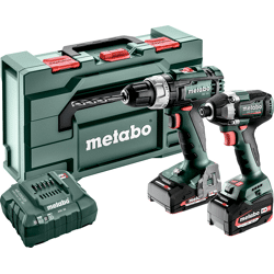 Akku Combo Set 2.8.2 18V,  BS 18 L + SSD 18 LT 200 BL,  metaBOX 145 L