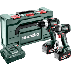 Akku Combo Set 2.8.8 18V,  SB 18 LT BL + SSD 18 LT 200 BL,  metaBOX 145 L