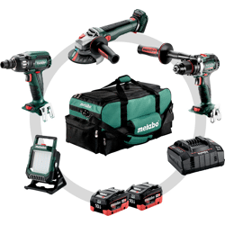 Metabo Combo Set 4.3.2 18V BS+SSW+WBQ+BSA