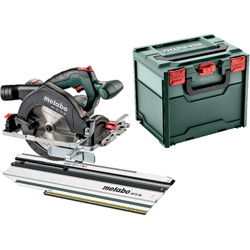 Set Akku-Handkreissäge KS 18 LTX 57 mit Kappschiene KFS 44, metaBOX 340