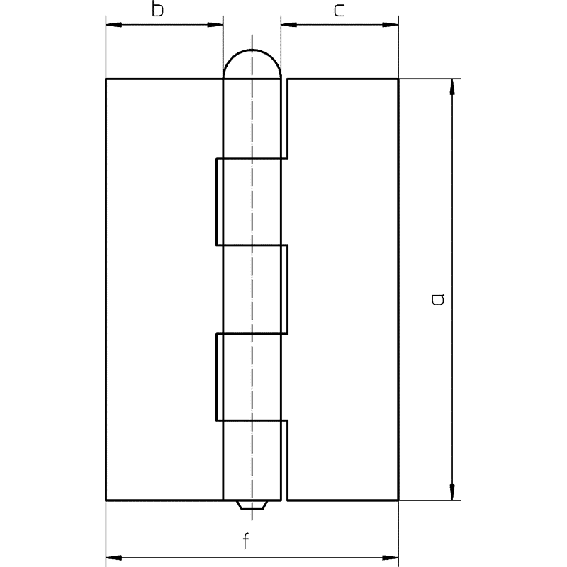 Konstruktionsband KF 1, Stahl