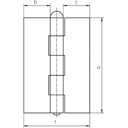 Konstruktionsband KF 1, Stahl