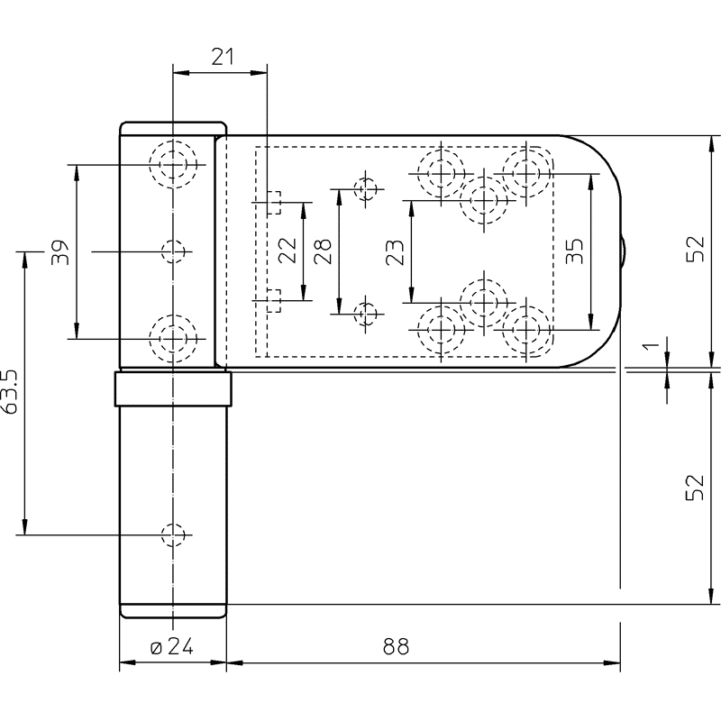 Türband SIKU® 3D K 3230 H9 braun