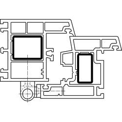 FT-Aufschraubband SIKU® K 3281 WF für Kippflügel braun-H9