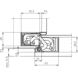 Türband TECTUS® TE 380 3D, Stahl