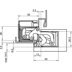 Türband TECTUS® TE 380 3D, Stahl