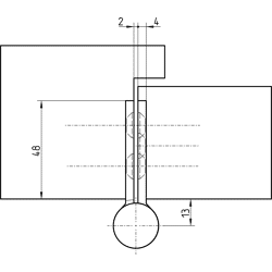 Torband für stumpfe Holztore BAKA® T 9/220 22