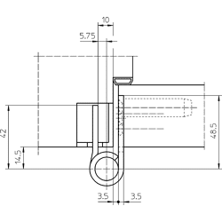 Objektband VARIANT® VX 7729/160, Edelstahl